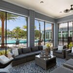 The Addison on Long Bayou clubhouse designed by RShana Designs